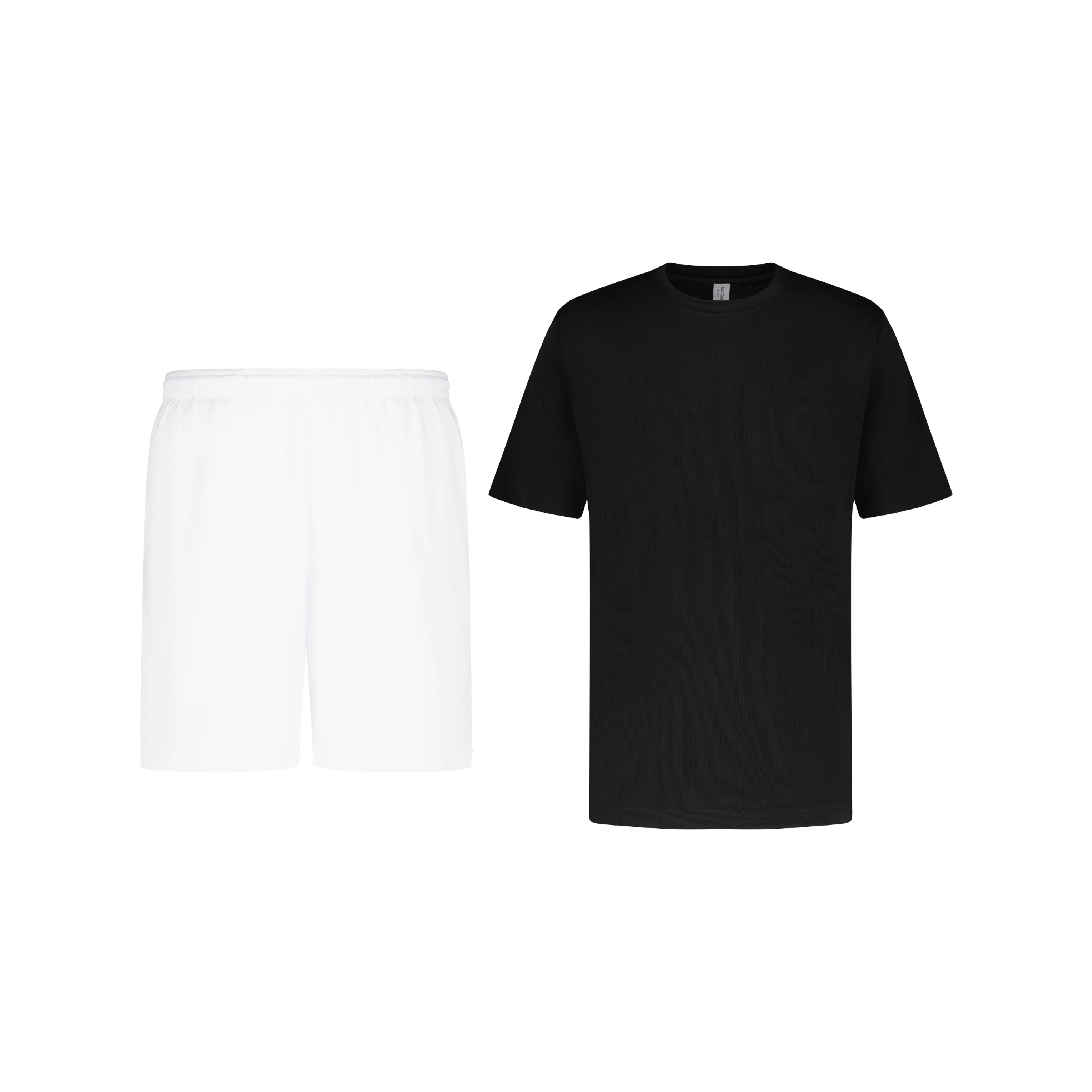 ENSEMBLE SHORT SPORT BLANC + T-SHIRT SPORT
