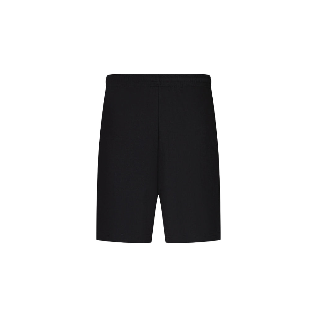 CONJUNTO PANTALÓN CORTO DE JOGGING NEGRO + CAMISETA